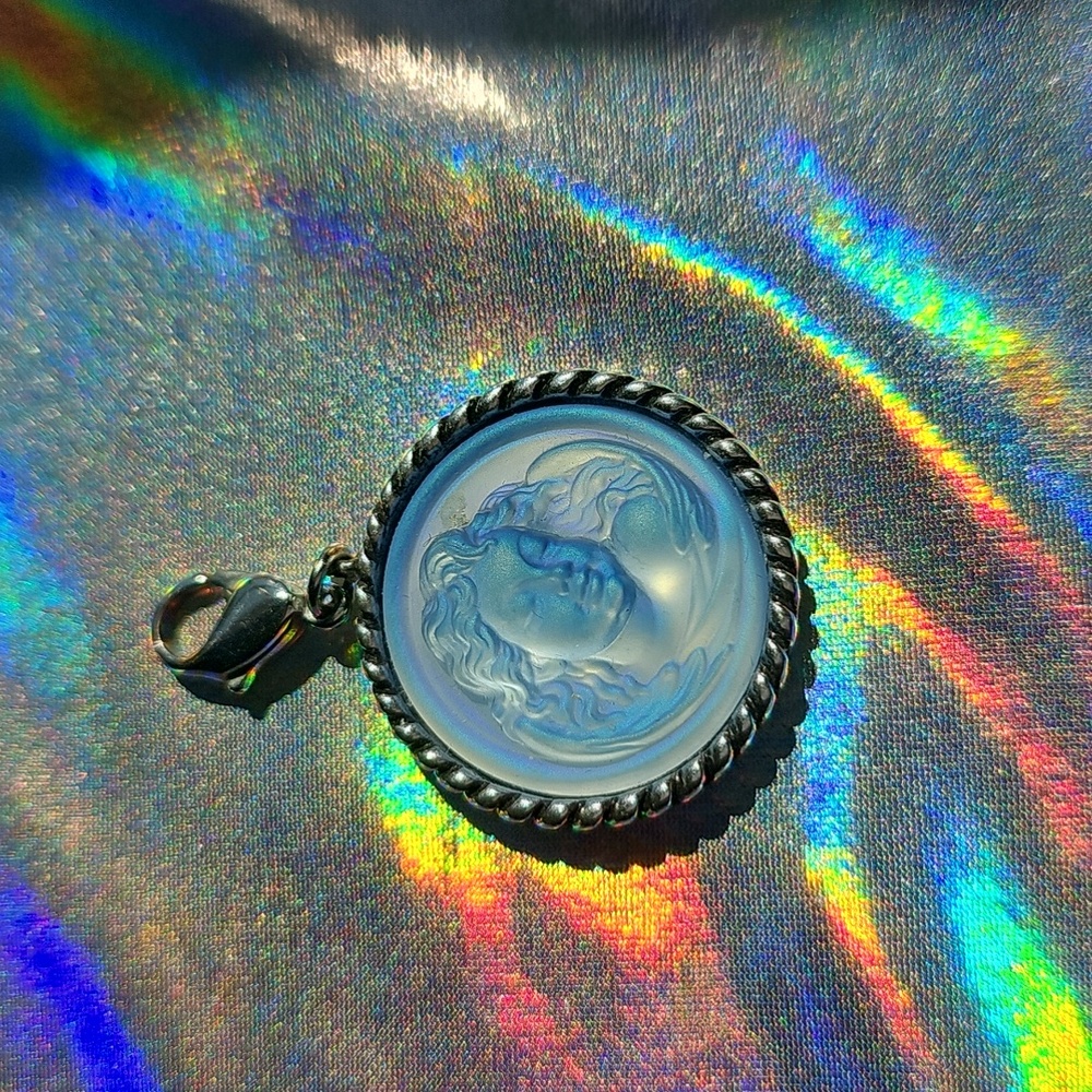 Kirk's Folly Love Never Dies angel pendant or charm